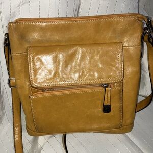 Giani Bernini Tan Crossbody Bag